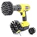 Produktbild Wokee 3Pcs Power Drill Attachment Medium Stiffness Bristles Scrubber Grout Power Scrubber Reinigungsbürste Wanne Reiniger Combo Tool Kit schwarz Cleaning Kit