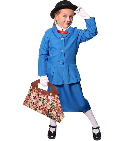COSTUME DA BAMBINAIA VITTORIANO MAGICO PER DONNE. PERSONAGGIO DELLA GIORNATA MONDIALE DEL LIBRO/SETTIMANA DEL LIBRO. GIACCA + GONNA + CAPPELLO MARGHERITA + GUANTI + BORSA IN ECOPELLE (PICCOLO COSTUME DA BAMBINAIA VITTORIANO MAGICO PER DONNE. PERSONAGGIO DELLA GIORNATA MONDIALE DEL LIBRO/SETTIMANA DEL LIBRO. GIACCA + GONNA + CAPPELLO MARGHERITA + GUANTI + BORSA IN ECOPELLE (PICCOLO