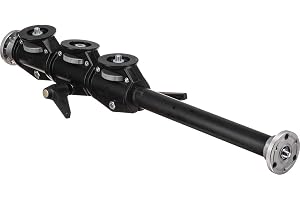 Manfrotto 131DDB Horisontell 4 Huvud Tillbehörsarm - Svart (för montering 2 huvuden vertikalt och 2 huvuden horisontellt, 3/8
