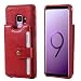 Produktbild NewTH Galaxy S9 Hüllen, Premium PU-Leder Geldbörse etui, TPU-Schutzhülle Cover für Samsung Galaxy S9
