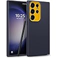 CASEOLOGY by Spigen Nano Pop Back Cover Case Compatible with Samsung Galaxy S23 Ultra Case (TPU and PC | Blueberry Navy)