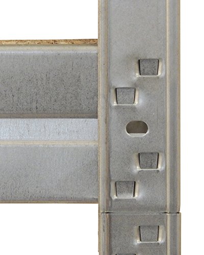 LC Regal Lagerregal 180x90x60cm verzinkt 5 Böden - 6