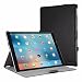 Produktbild iPad Pro Hülle, EasyAcc iPad Pro 12.9 Zoll Hülle Schutzhülle Case Hochwertiges PU Leder Etui - mit Standfunktion und Automatischem Schlaf Funktion für Apple iPad Pro 12.9 Zoll (Schwarz, Kunstleder)