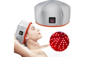 GETBSTOOP Red Light Hair Growth Cap Hair Growth Helmet Rechargeable Red Light Therapy Cap Red Light Laser Hair Growth Cap Full Scalp Cap for Hair Loss Treatments
