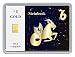 Produktbild New Edition 1g Goldbarren 999,9 Feingold in Motivbox"Sternzeichen Steinbock" in edler Goldverpackung