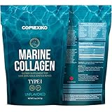 CORREXIKO Premium Marine Collagen Peptides - Wild Caught Fish from Canada (Not Farmed), Protein Powder for Skin, Hair, Nails, Joints & Bones & Digestive Health - Hydrolyzed (Unflavoured)