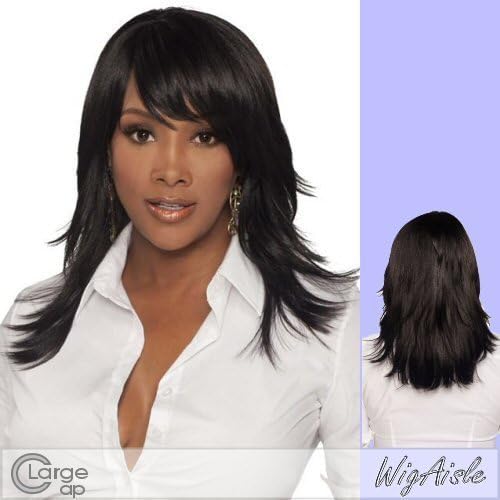MERLE-V (Vivica A. Fox) - Synthetic Full Wig in JET BLACK by Vivica A. Fox