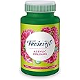 Fevicryl Acrylic Colour Dark Green 500ml | Art & Craft, DIY, Rich Pigment, Non-Craking Paint for Canvas, Wood, Leather, Earthenware, Metal | Ideal for school projects, Hobbyists, Artists