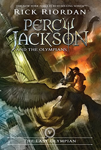 Book's Cover ofPercy Jackson and the Olympians Book Five The Last Olympian