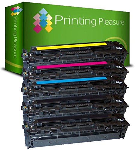5 (1 SET + 1 BLACK) Compatible SPC220E Toner Cartridges for Ricoh Aficio SPC220A SPC220N SPC220S SPC221N SPC221SF SPC222DN SPC222SF SPC240DN SPC240SF - Black/Cyan/Magenta/Yellow, High Yield