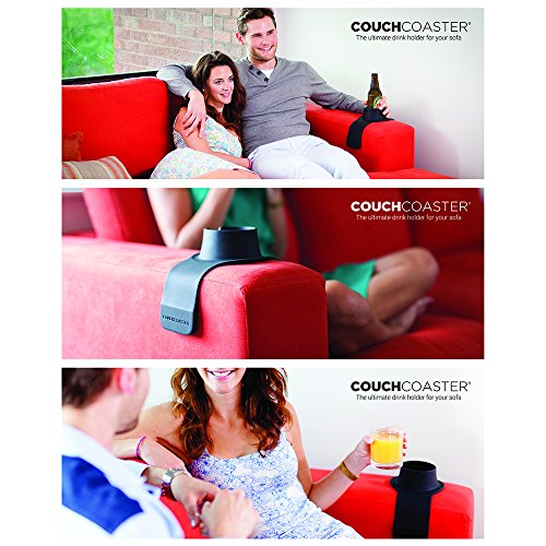 CouchCoaster – The ultimate drink holder for your sofa, Rosso Red - 6