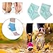 Produktbild Feuchtigkeitsspendende Gel-Socken, Vented Spa Pads Ventilate Fuß mit Ärmeln, hart, Schmerzlinderung, atmungsaktiv, und die Fersen, Polster für die Cracked Strümpfe Socken Open Toe Dry für Füße, Plantarfasziitis, Nachtsicht,