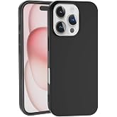 MADNOVA iPhone 16 Pro İle Uyumlu Lansman Kılıf İnce Sıvı Silikon 3 Katmanlı Tam Kaplamalı Yumuşak Jel Kau&ccedil;uk Telefon Kılıfı (