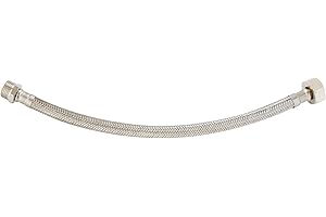 SOMATHERM FOR YOU - Sanitary hose with straight connection male 15/21 (1/2') - straight rotating nut female 15/21 (1/2') - length 30cm - DN10