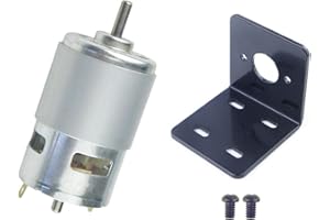 CHANCS Elettroutensile 775 DC 12V/24V 8000RPM 16000RPM Mini motore elettrico con staffa per sega circolare