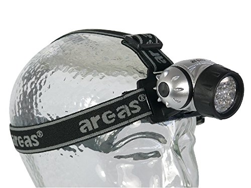 'Hawe 307.19 19 LED Head Light Arc Plastique Noir/Argent, 10 x 5 x 5 cm