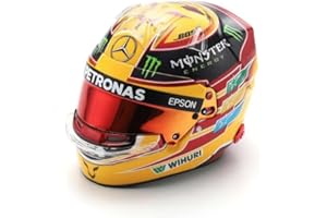 SPARK Mercedes AMG Petronas F1 1/5 Scale Mini Racing Helmet Lewis Hamilton 2017 Mexico GP World Cup Display Box