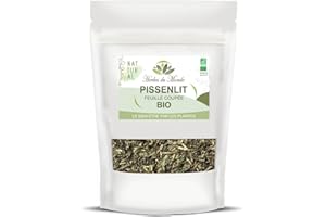 Herbes du Monde - Tisane de Pissenlit BIO - Feuille coupée - Infusion Organic - Aide au bon fonctionnement de la Digestion et du Système Immunitaire - Antioxydant - 1 sachet de 40g Certifiée AB
