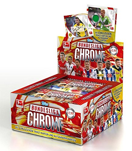 Preisvergleich Produktbild Topps905 - Bundesliga Chrome 2015 Booster Display, 36 Packs - Deutsch