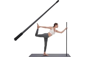 Culnflun Yoga stick robust stål stretching stick förbättrar flexibilitet balans rörlighet för fitness yoga entusiaster