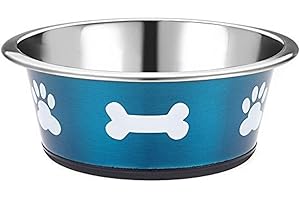 Classic Pet Products Classic Posh Paws Dish, 900 ml, Blue
