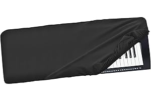 Musiin Pro Shield: Ultimate Stretch-fit Chinlon Keyboard Cover - Water & Dust Resistant, Compatible with Yamaha PSR-E283 YPT-280 YPT-270 PSR-E273 PSR-E360 Alesis Melody 61 Key Keyboard