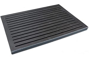 Grillrostprofi Ascherost - Feuerrost - Kohlerost - Kaminrost in Premium-Qualität, Gusseisen, 26 x 36 cm