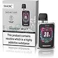 SMOK Novo GT Box Kit (White 7-Color) 2mL Ultimate Portable Pod System with First Full Smart Screen in the World, Stylish Design, and Long-lasting Battery for Enhanced Vaping Experience No Nicotine