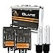 Produktbild HID Xenon Scheinwerfer Licht Lampe Conversion Kit, AFTERPARTZ® Glanz 55W 6000K Ersatzlampe Nachrüstsatz-Steuergeräte Satz Xenonlicht Lampe Profi mit Slim Ballast-Umbausatz Schnell mit 3 Zweite 100% Voll Light Up Starten (H7)