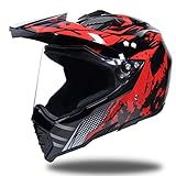 Peso: 1.55kg OME&QIUMEI Cascos De Motocross Off Road Motocicleta Motocicleta Capacete Casco Cross Casco