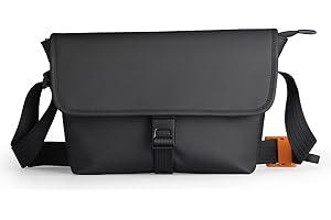 MS Messenger Bags for Men, Mens Messenger Bag, Waterproof, Fits 11 Inch Pad, Cross Body Bag, with Multiple Pockets Anti Theft, Satchel Bag for School, Travel, Work, Outdoor