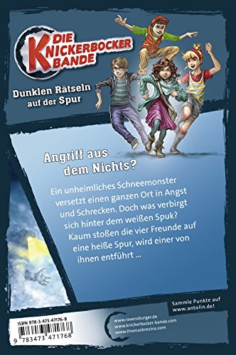 Book's Cover of Die Knickerbocker-Bande 01: Rätsel um das Schneemonster