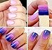 Ularma 12 pcs Nail Art Sponges Stamping Polish Template Transfer Manicure DIY Tool