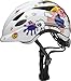 Produktbild Abus Unisex - Kinder Fahrradhelm Anuky, 08184, Weiß (white comic), Gr. S (46-52 cm)
