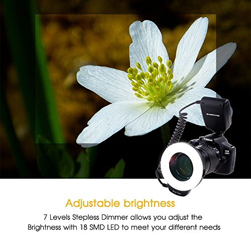 SAMTIAN Anneau flash avec 18pcs SMD LED Light 3 Times la luminosit que 48pcs LED Ring Flash pour Canon Nikon Sony Panasonic Olympus Comme Canon 550D 70D Nikon D3000 D5000 D7000 reviews SAMTIAN Anneau flash avec 18pcs SMD LED Light 3 Times la luminosit que 48pcs LED Ring Flash pour Canon Nikon Sony Panasonic Olympus Comme Canon 550D 70D Nikon D3000 D5000 D7000
