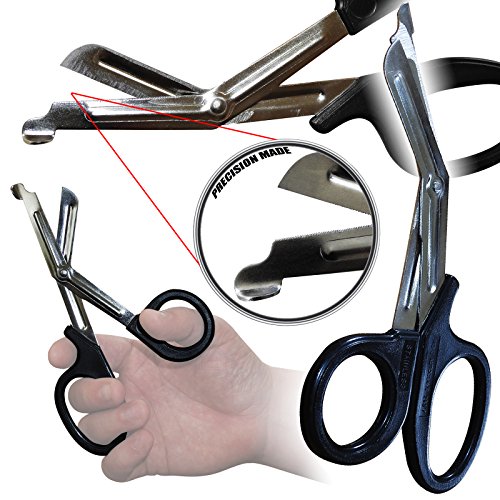 Surgimax Large 18cm Tuff Kut First Aid Paramedic EMT Multi Use Emergency Trauma Tough Cut Scissors Shears - Single Pack