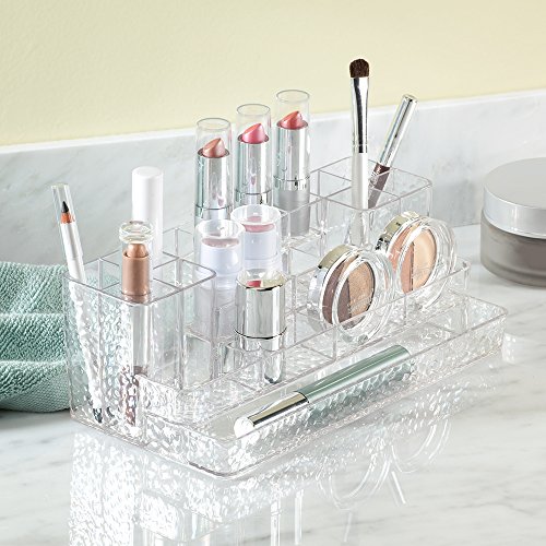 InterDesign 52950EU Rain Kosmetik Lippenstift-Organizer, durchsichtig - 2
