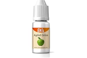 ‎ELLI´S Ellis Aromen Apfel Grün NATURIDENTISCHES Lebensmittelaroma | Für Speisen & Getränke | 10 ml