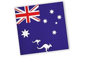 20 Servietten * AUSTRALIEN * für Party und Geburtstag von DH-Konzept // Party Fete Set Napkins Papierservietten