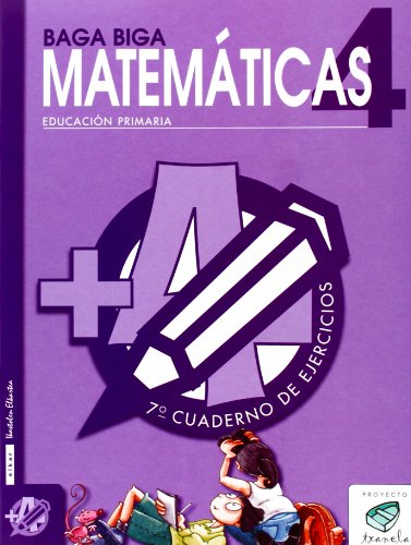 Txanela 4Matemáticas 4 Cuaderno de ejercicios 7