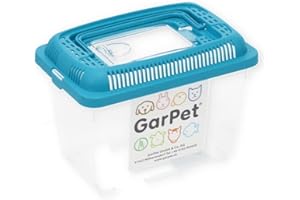 GarPet Faunabox Transport Quarantäne Box Tierbeobachtung Urzeitkrebse Triops Heimchen Fauna Box Insektenbox Amphibien Faunarium Gr.S