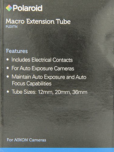 Polaroid PLEXTN adaptateur d objectifs d appareil photo - adaptateurs d objectifs d appareil photo  Noir  Nikon DSLR 