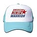 Produktbild Hittings American Ninja Warrior Symbol Toddler Kid's Snapback Adjustable Mesh Hat Skyblue