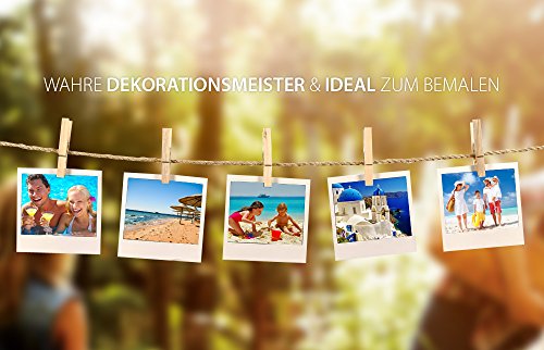 Wäscheklammern, 50 Stück – 20682 - 4