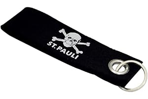 UPSOLUT 1.FC St. Pauli - Totenkopf Schlüsselband Filz