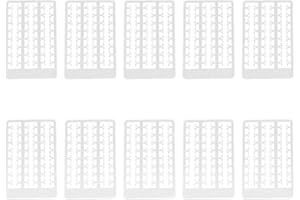 BODYA 10 Pieces Durable V Shape Carp Fishing Bait Stopper Boilie Stops Small Fishing Bobber Stop Stoppers Fishing Accessories for Pellets Meat Corn Hair Rig