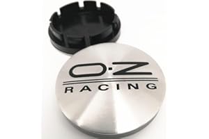 DOCHKA 4 Pièces 3D Cache-Moyeu Capuchons de Centre Enjoliveurs de Roue Voiture Cache Moyeux Jante Universel Cache-Moyeux pour OZ Racing,53MM-D