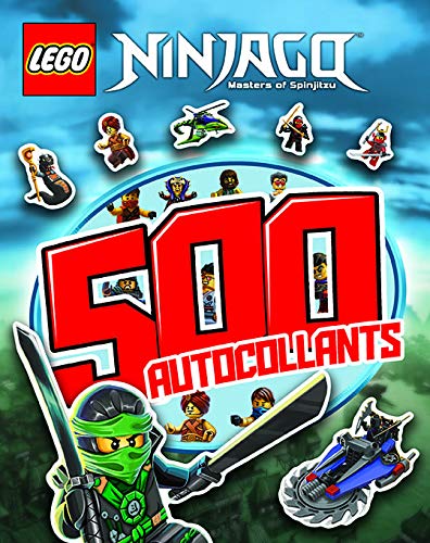 LEGO NINJAGO 500 AUTOCOLLANTS LEGO NINJAGO 500 AUTOCOLLANTS