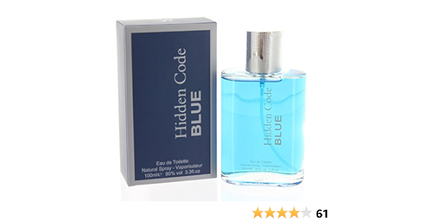 hidden code blue perfume