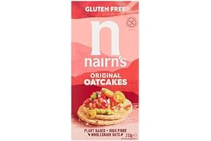 Nairn's Gluten Free Original Oatcakes(Pack of 8)